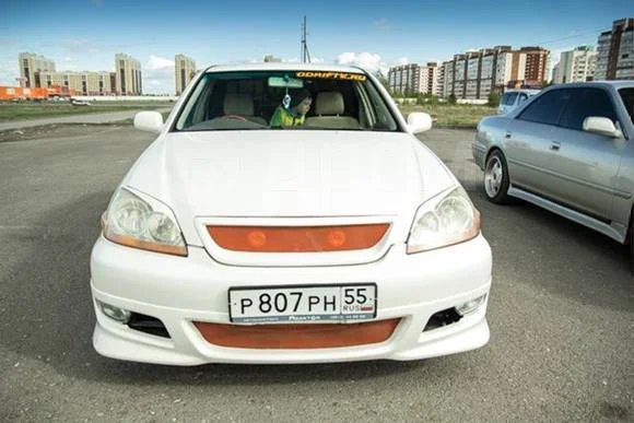 картинка Реснички на переднюю оптику для Toyota Mark 2 110 магазин  StreetTuning 