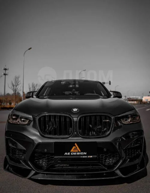 картинка Сплиттер (губа) на передний бампер для BMW X3M/C X4M/C F97 F98 магазин  StreetTuning 