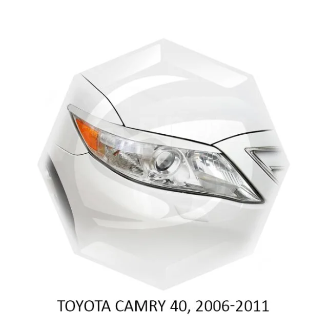 картинка Реснички на фары для Toyota Camry 40 2006-2011 г магазин  StreetTuning 