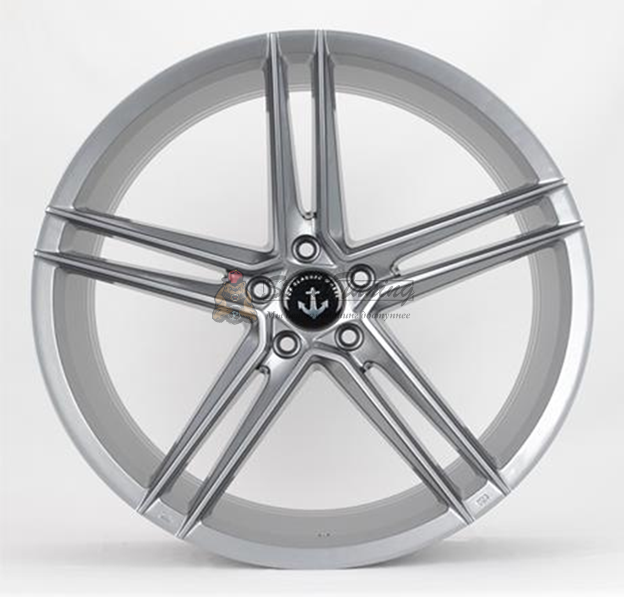 картинка Диски Vossen CV5 R21 J10,5 ET45 5X120 silver магазин  StreetTuning 