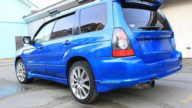картинка Обвес (Клыки) на пороги и задний бампер для Subaru Forester SG магазин  StreetTuning 