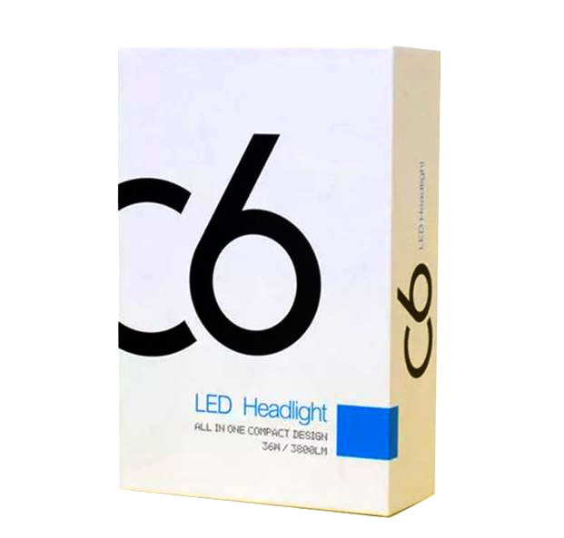 картинка LED ксенон C6 HB4 - светодиодный 6000k магазин  StreetTuning 