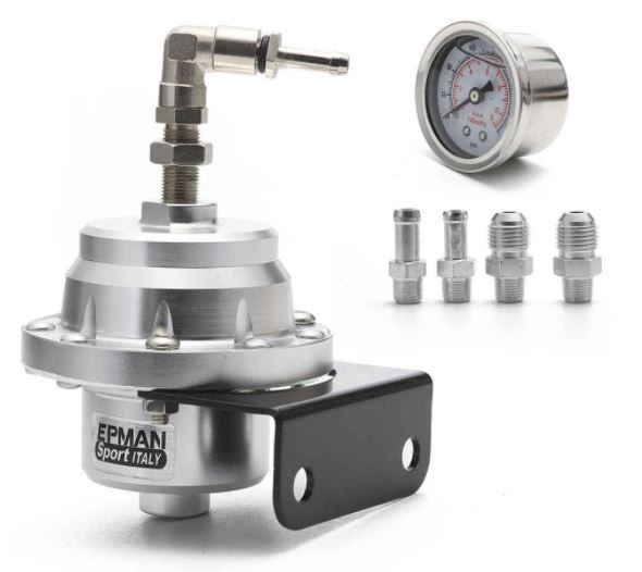 картинка Топливный регулятор Epman Type-L Style серебряный магазин  StreetTuning 