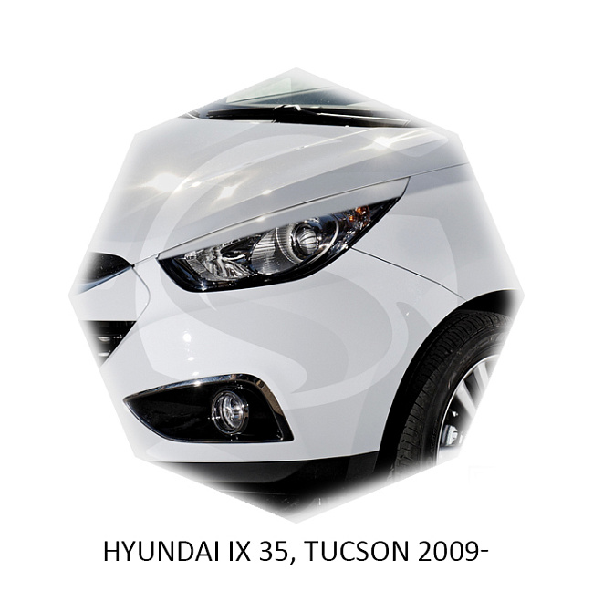 картинка Реснички на фары для  HYUNDAI ix35, TUCSON 2009-2015г магазин  StreetTuning 