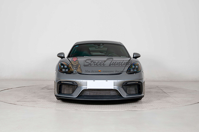 картинка Комплект обвеса GT4, упрощённая версия, для Porsche 718 Boxster (982) 2017+ магазин  StreetTuning 