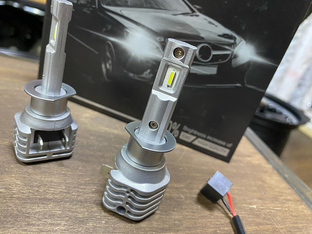 картинка Светодиодные лампы Sanvi Smart Led - H1 5500к, комплект 2 шт от магазина  StreetTuning