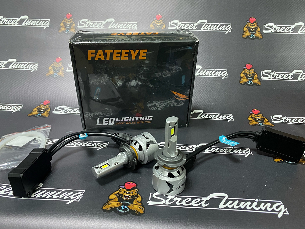 картинка Автомобильные светодиодные лампы FATEEYE F27 Led - H7 6500к от магазина  StreetTuning