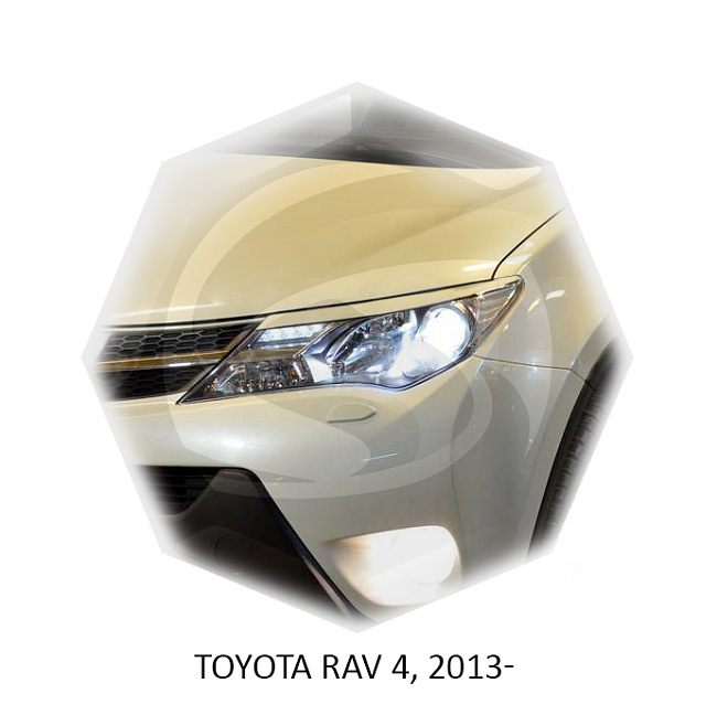 картинка Реснички на фары для  TOYOTA RAV 4 2013-2019г магазин  StreetTuning 