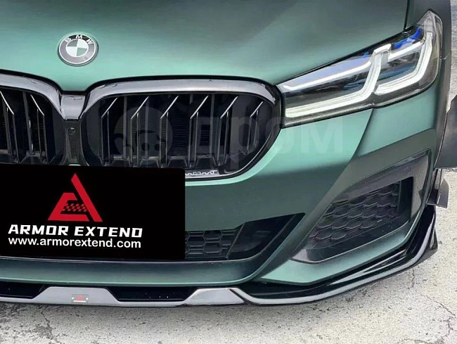 картинка Сплиттер (губа) на передний бампер для BMW G30 540i M550i 2021-ON LCI магазин  StreetTuning 