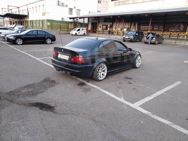 картинка Накладки под пороги (элероны) для BMW E46 магазин  StreetTuning 