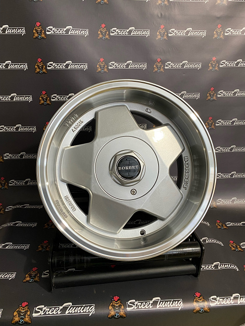картинка Новые диски Borbet A R15 J8 ET15 4X100/4X114.3, Silver магазин  StreetTuning 