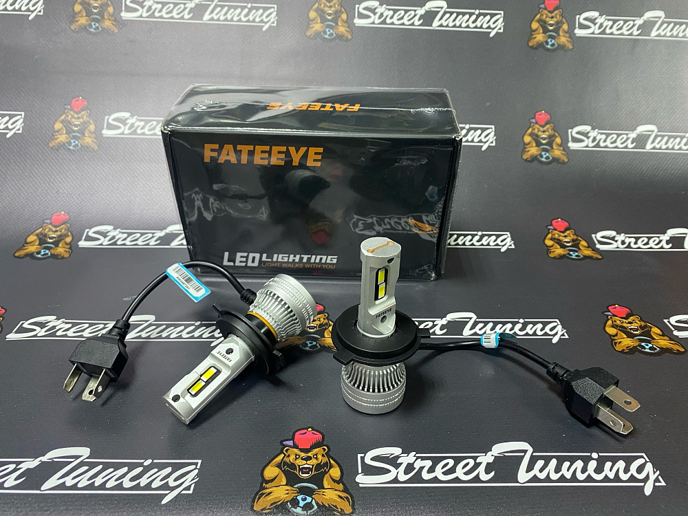 картинка Автомобильные светодиодные лампы FATEEYE F26 Led - H4 6500к от магазина  StreetTuning