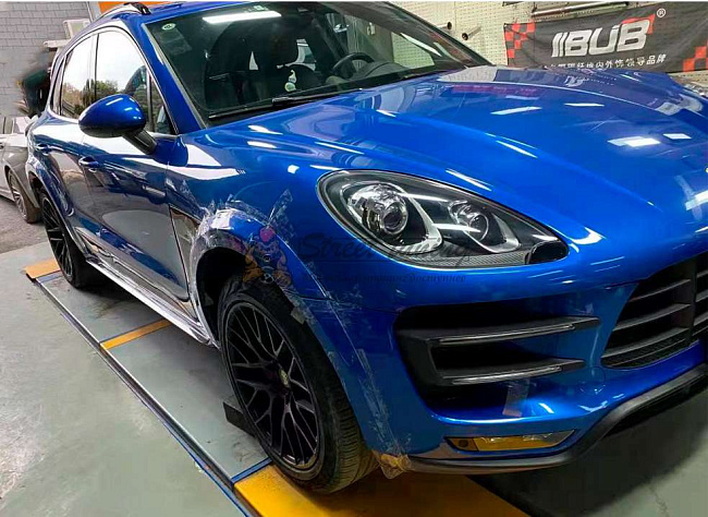 картинка Комплект расширителей колёсных арок TKT для Porsche Macan 95B.1/95B.2 (2014–2021) магазин  StreetTuning 