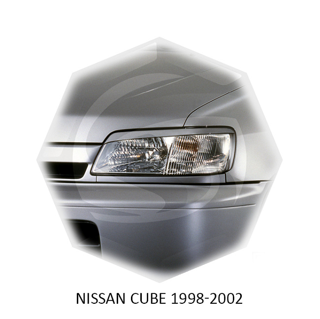картинка Реснички на фары для  NISSAN CUBE 1998-2002г магазин  StreetTuning 