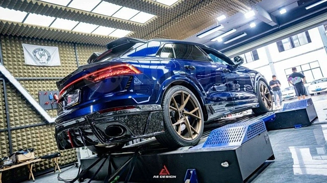 картинка Спойлер багажника для Audi RSQ8 2021 магазин  StreetTuning 