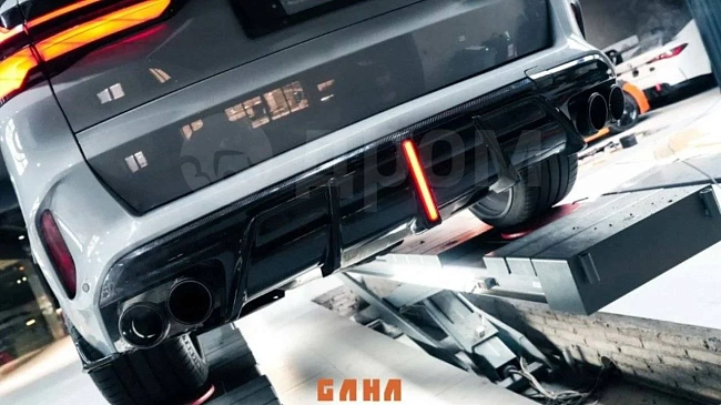 картинка Задний диффузор для BMW X5M/C X6M/C F95 F96 магазин  StreetTuning 