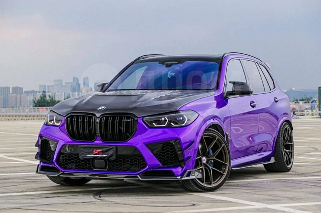 картинка Сплиттера накладки на пороги для BMW X5 X5M/C X6 X6M/C F95 F96 G05 G06 магазин  StreetTuning 