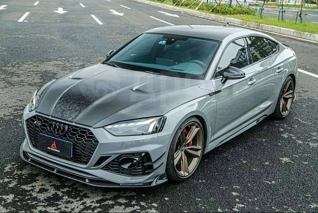 картинка Канарды на передний бампер для Audi RS5 B9.5 магазин  StreetTuning 