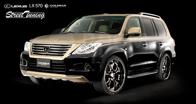 картинка Расширители арок DAMD Goldman для Lexus LX570 магазин  StreetTuning 