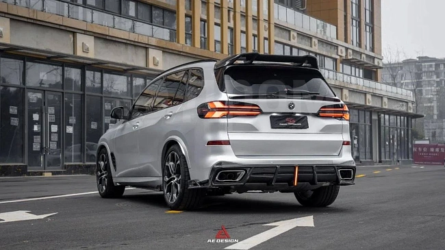 картинка Диффузор и канарды BMW X5 G05 M50i X/S Drive 40i магазин  StreetTuning 