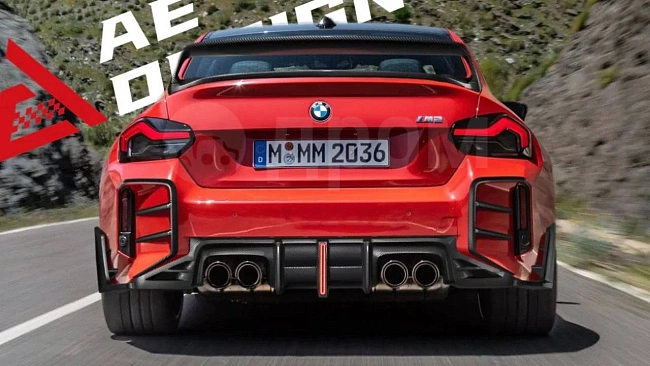 картинка Задний диффузор BMW M2 и M2C G87 магазин  StreetTuning 