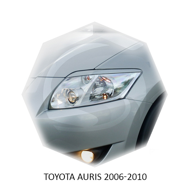 картинка Реснички на фары для  TOYOTA AURIS 2006-2012г магазин  StreetTuning 