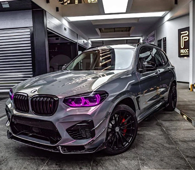 картинка Сплиттеры на пороги для BMW X3 X3M/C X4 X4M/C F97 F98 G01 G02 магазин  StreetTuning 