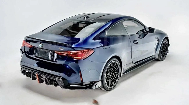 картинка Канарды на задний бампер для BMW M3 G80 и M4 G82 G83 магазин  StreetTuning 