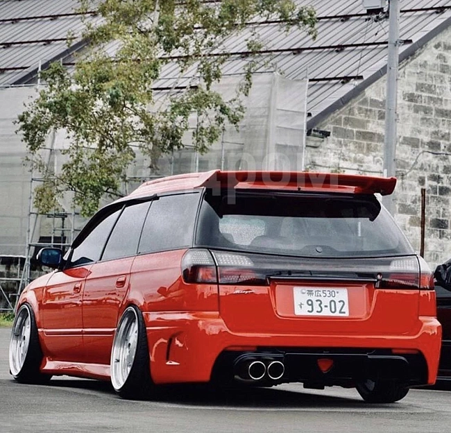 картинка Спойлер K2gear (реплика) для subaru legacy wagon bh5/bh9 магазин  StreetTuning 