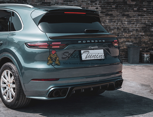 картинка Обвес Porsche Cayenne 9Y0.1 (2018–2023) TKT Style / Techart Style магазин  StreetTuning 