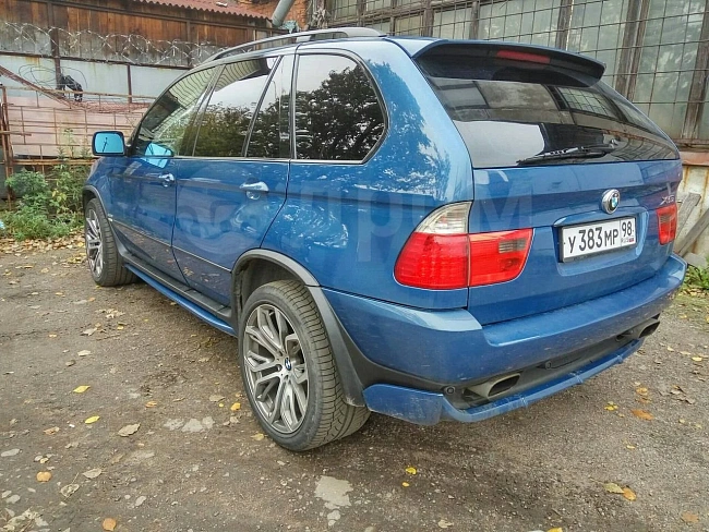 картинка Накладки performance на пороги для Bmw X5 E53 магазин  StreetTuning 