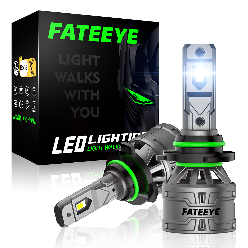 картинка Автомобильные светодиодные лампы FATEEYE F4 Led - HB4 9006 6500к, комплект 2 шт от магазина  StreetTuning