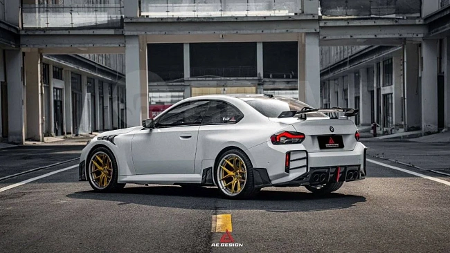 картинка Канарды на задний бампер для BMW M2 и M2C G87 магазин  StreetTuning 