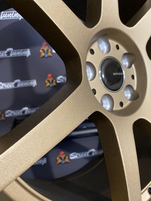 картинка Новые диски Work Emotion T7R R17 J8 ET35 5x100 Satin Bronze магазин  StreetTuning 