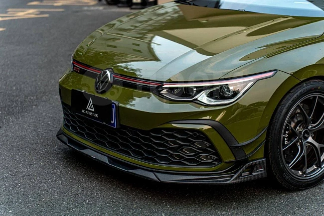 картинка Канарды на передний бампер для Volkswagen GTI MK8 и R-line магазин  StreetTuning 
