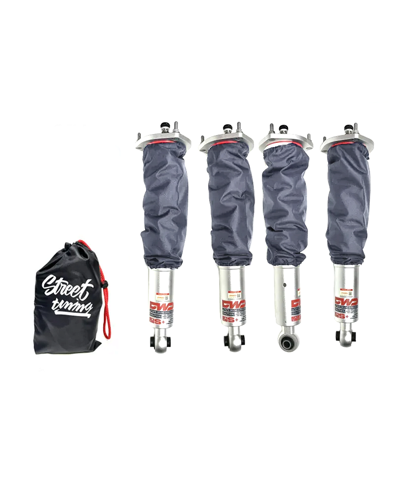 картинка Чехлы для (стоек, койловеров) Full tup Coilover Strettuning серые от магазина  StreetTuning