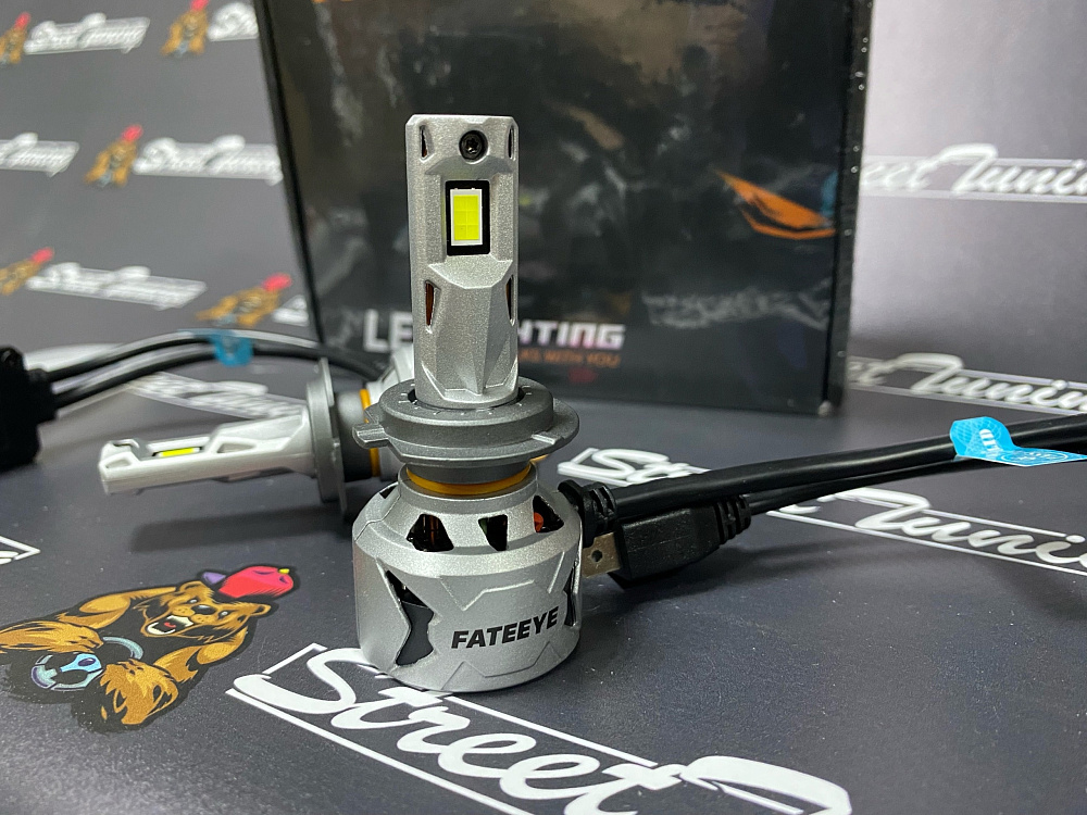 картинка Автомобильные светодиодные лампы FATEEYE F27 Led - H7 6500к от магазина  StreetTuning