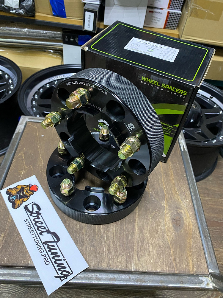 картинка Проставка Starleks 40 мм 5x150 цо 110.1 шпилечная M14x1,5 от магазина  StreetTuning