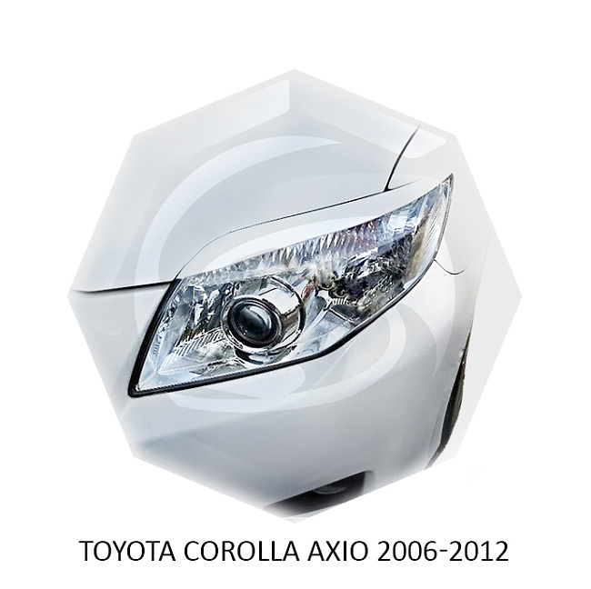 картинка Реснички на фары для  TOYOTA AXIO, COROLLA FIELDER 2006-2012г магазин  StreetTuning 