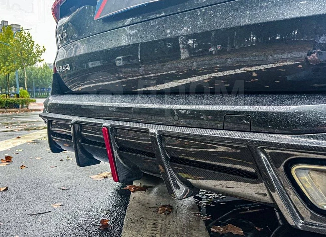 картинка Диффузор и канарды BMW X5 G05 M50i X/S Drive 40i магазин  StreetTuning 
