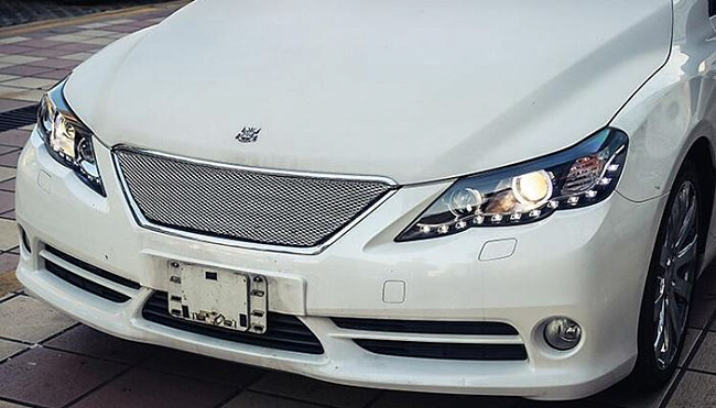 картинка Передние фары для Toyota Mark X Angel Eyes 2010-2013 магазин  StreetTuning 