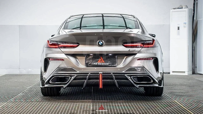 картинка Диффузор на задний бампер для BMW 8 Series магазин  StreetTuning 