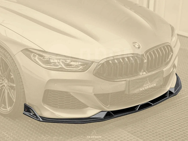 картинка Сплиттер (губа) на передний бампер для BMW 8 Series магазин  StreetTuning 