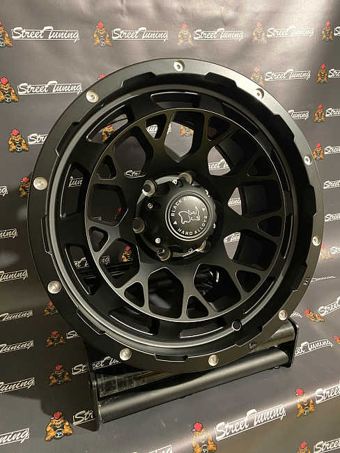 картинка Новые диски Black Rhino L2605 R17 J9 ET0 6x139.7 Black магазин  StreetTuning 