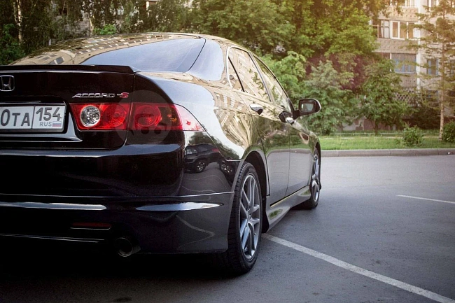 картинка Спойлер Lip для Honda Accord CL7 CL9 магазин  StreetTuning 
