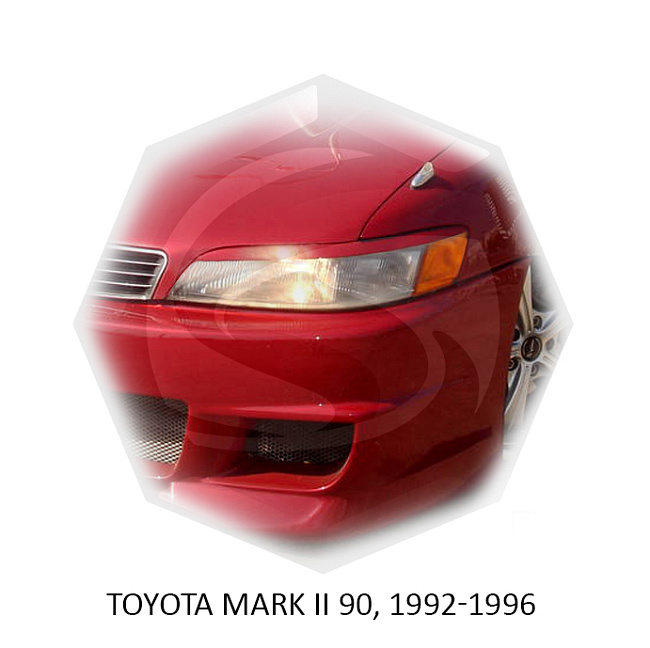 картинка Реснички на фары для  TOYOTA MARK II  90 1992-1996г магазин  StreetTuning 