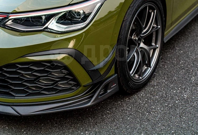 картинка Канарды на передний бампер для Volkswagen GTI MK8 и R-line магазин  StreetTuning 
