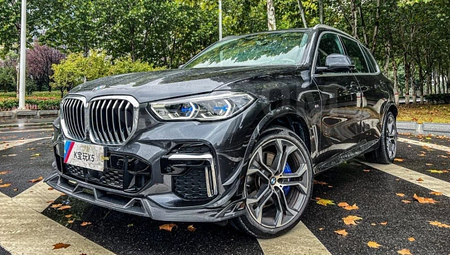 картинка Канарды на передний бампер для BMW X5 G05 M50i X/S Drive 40i Pre-LCI магазин  StreetTuning 