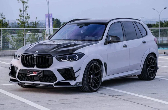 картинка Канарды на передний бампер для BMW X5M X5MC F95 Pre-LCI магазин  StreetTuning 
