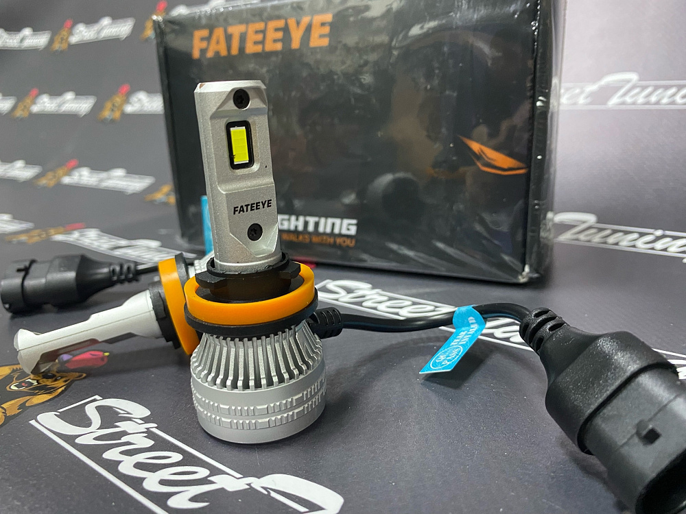 картинка Автомобильные светодиодные лампы FATEEYE F26 Led - H11 6500к, от магазина  StreetTuning